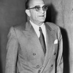 Photo of organized crime boss Vito Genovese. Library of Congress photo, public domain.