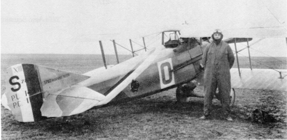1st. Lt. C. Maury Jones, Commanding Officer, 28th Aero Squadron, in front of his Spad.  Maurer, Maurer. (1978). The U.S Air Service in World War I, Volume III: The Battle of St Mihiel.  Albert F. Simpson Historical Research Center, United States Air Force, Office of Air Force History, P. 319. 