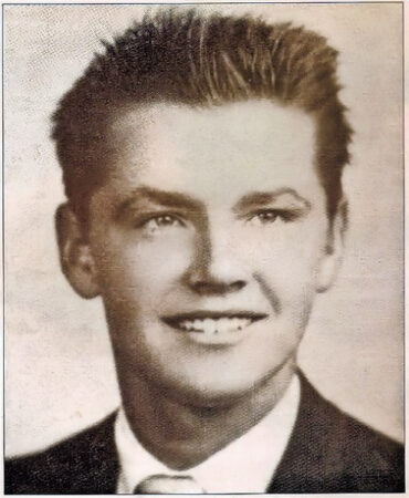 Manasquan High School yearbook photo of Jack Nicholson.