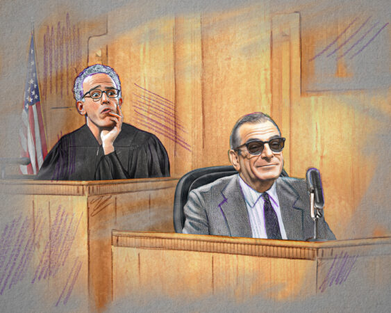 Original illustration of Vito Genovese by Scott Zelazny, commissioned by MonmouthTimeline.org.