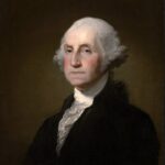 Portrait of George Washington by Gilbert Stuart, 1797.