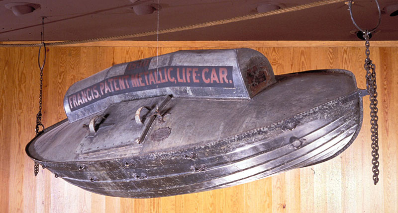Joseph Francis Life-Car. Image credit: Smithsonian National Museum of American History.