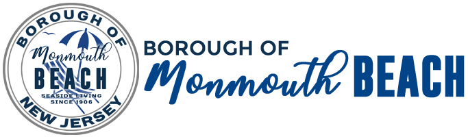 Monmouth Beach town logo.