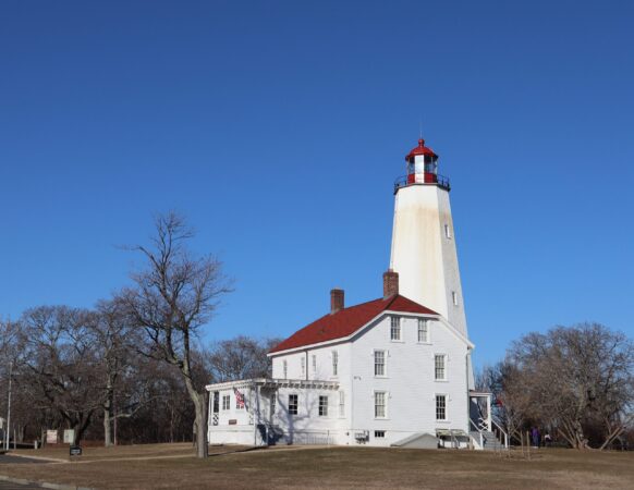 Photo of Sandy Hook Lighthouse.