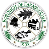 Official town logo of the Borough of Farmingdale, N.J.