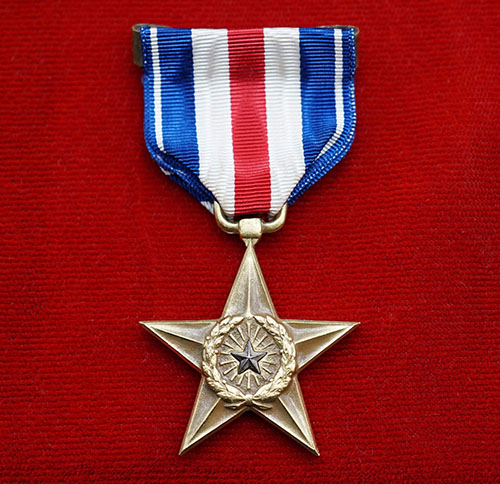 The Army Silver Star, as they appeared during World War I. Public Domain.